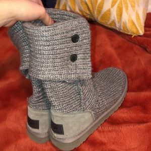 Grey knit UGGS brand new